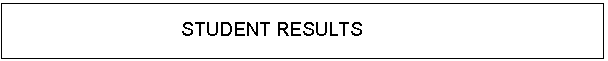 Text Box: STUDENT RESULTS
